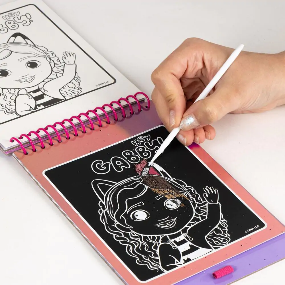 Gabbys Dollhouse súprava zošita so stieracím povrchom produktová fotografia