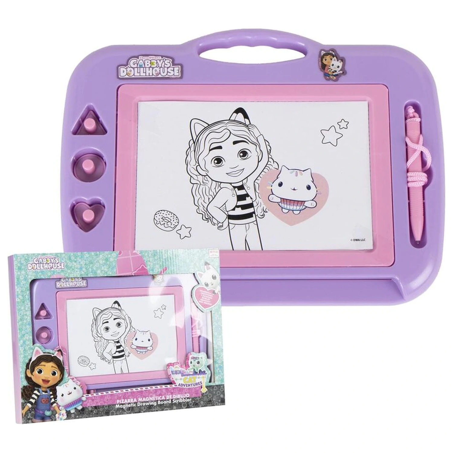 Magnetická tabuľka na kreslenie Gabbys Doll House produktová fotografia