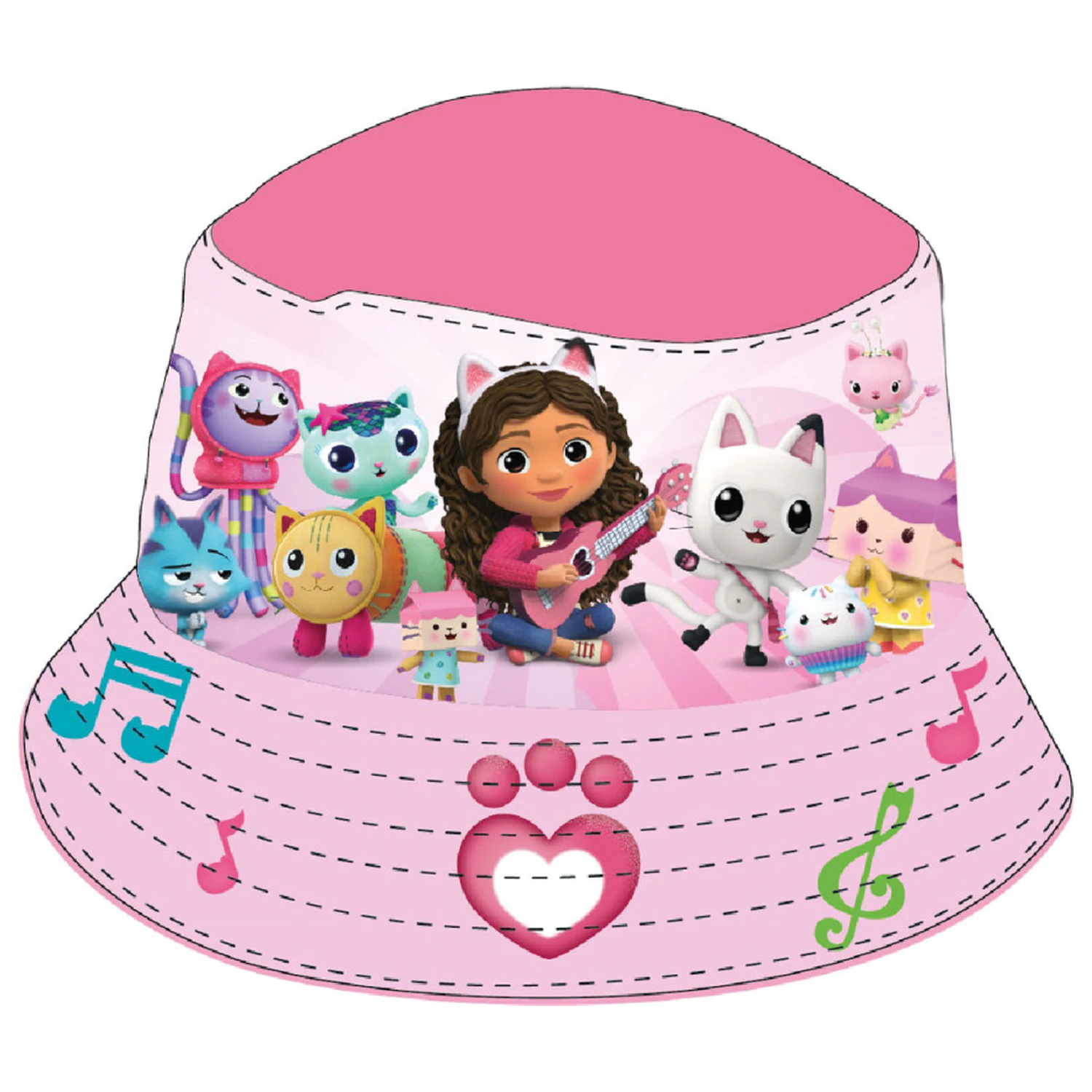 Gabi Dollhouse Music Kids rybársky klobúk 53 cm produktová fotografia