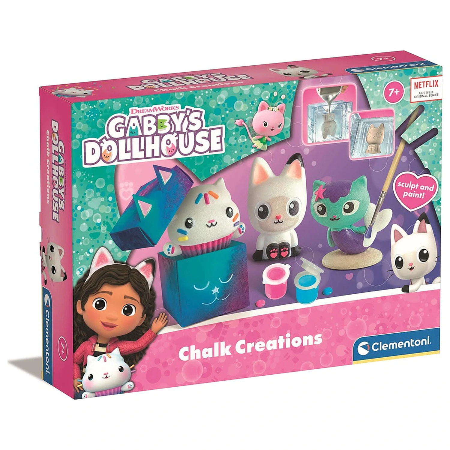 Gabi's Dollhouse Paintable Plaster Casting Creative Set produktová fotografia