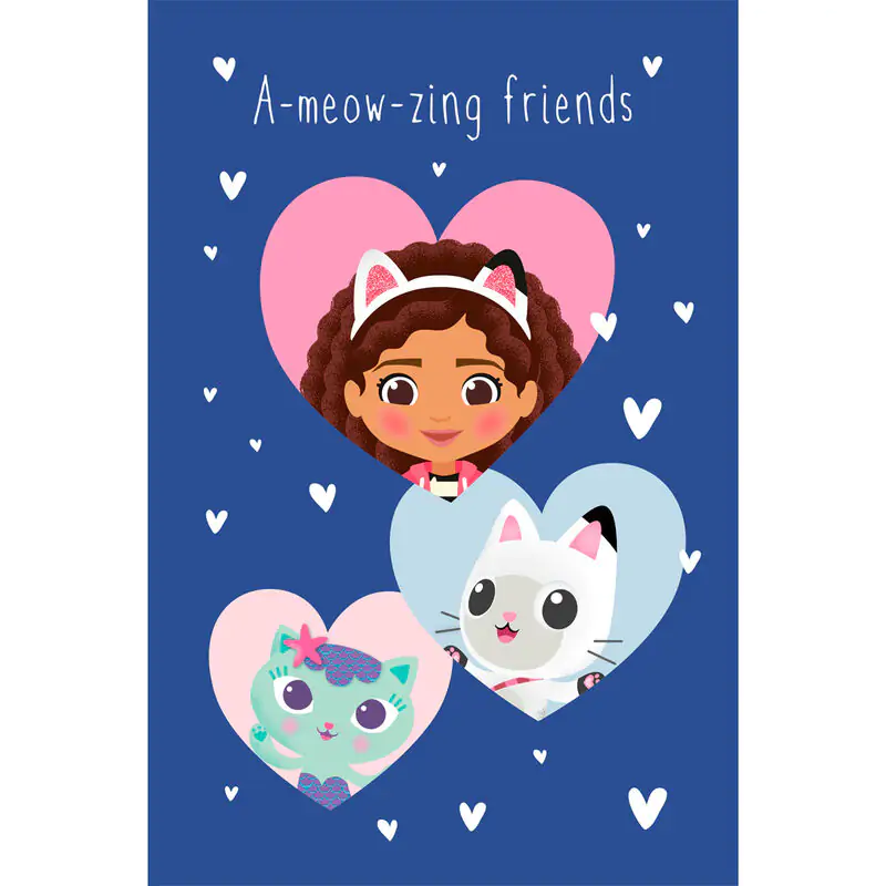 Gabbys Dollhouse polar deka produktová fotografia