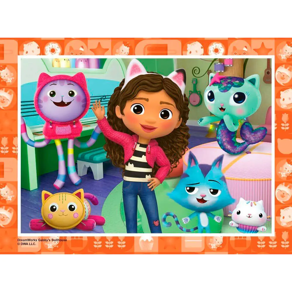 Gabbys Dollhouse puzzle 12-16-20-24 dielikov produktová fotografia