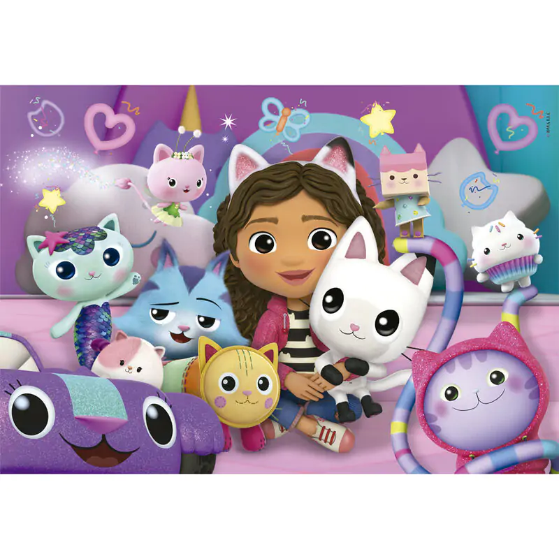 Gabbys Dollhouse puzzle 60 dielikov produktová fotografia