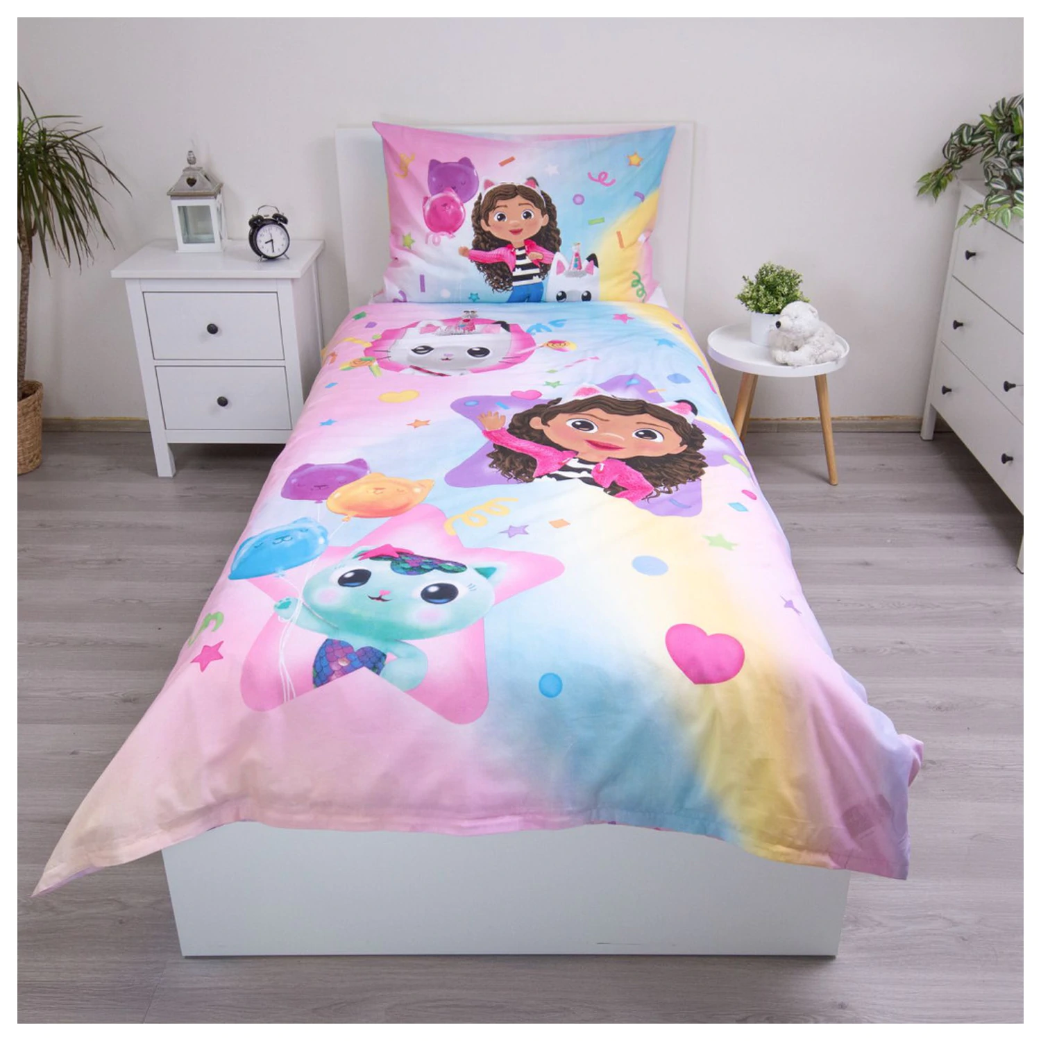 Gabi's Dollhouse Rainbow obliečka na perinu produktová fotografia