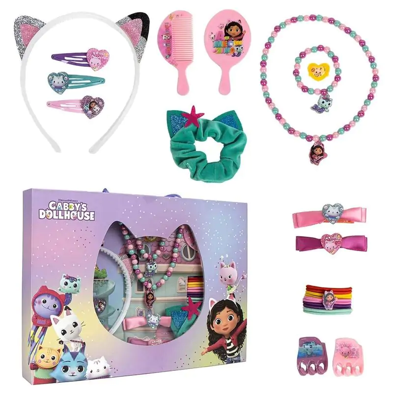 Gabbys Doll House beauty sada produktová fotografia