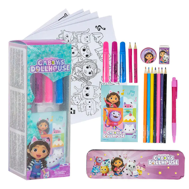 Gabbys Dollhouse colouring stationery set termékfotó