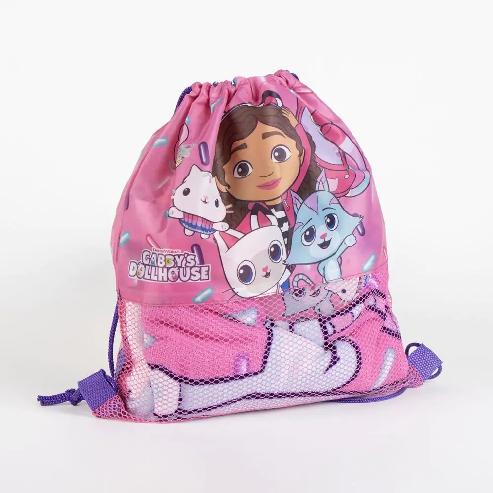 Gabbys Dollhouse set uterák + taška + čiapka produktová fotografia