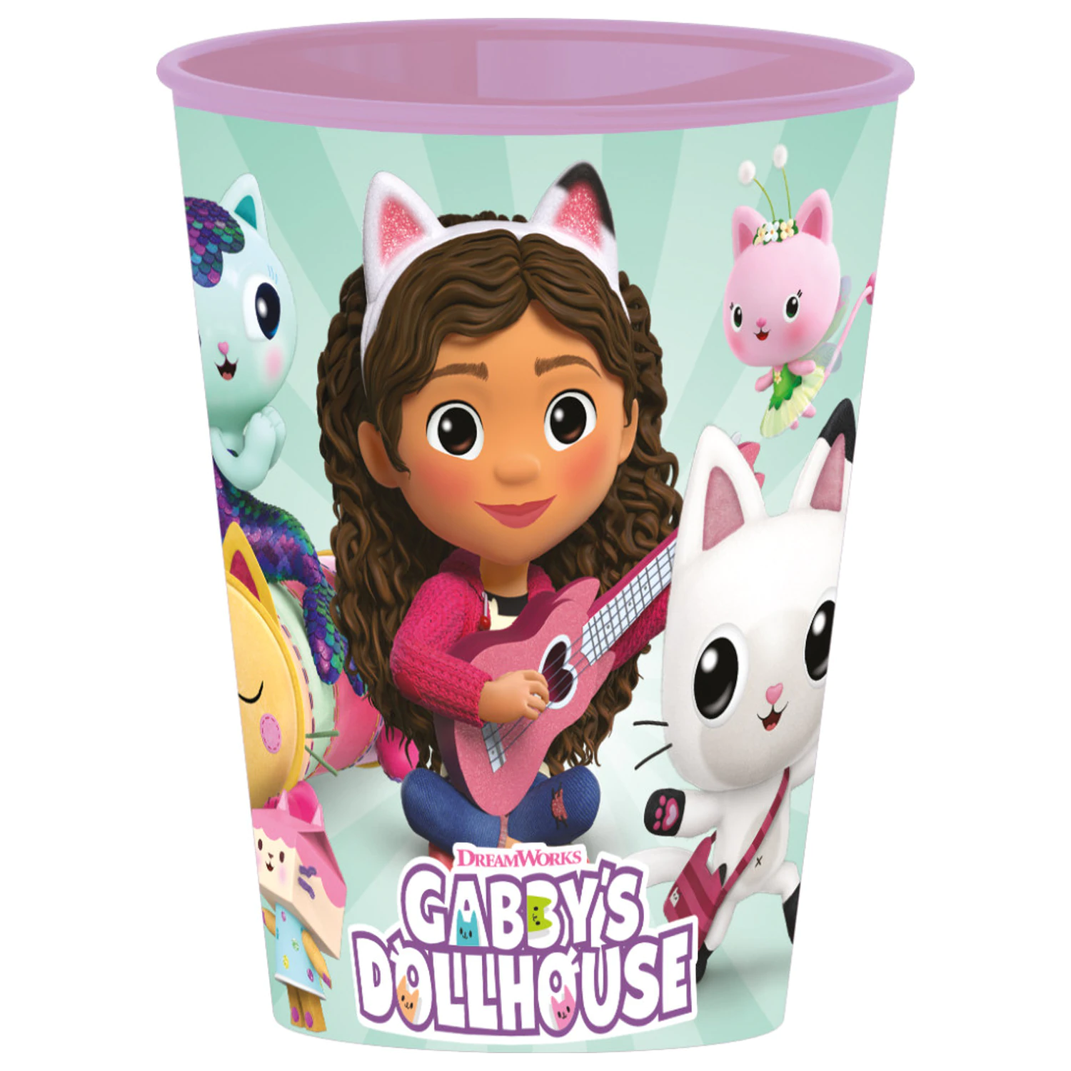 Gabi's Dollhouse Wonderland plastový pohár 260 ml produktová fotografia