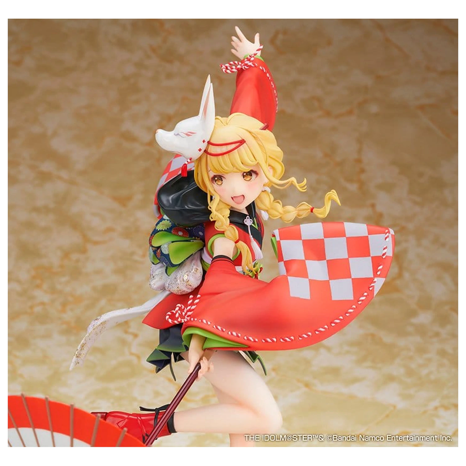 Gakuen The Idolmaster PVC figúrka 1/7 Kotone Fujita Kamurogiku Ver. 27 cm produktová fotografia