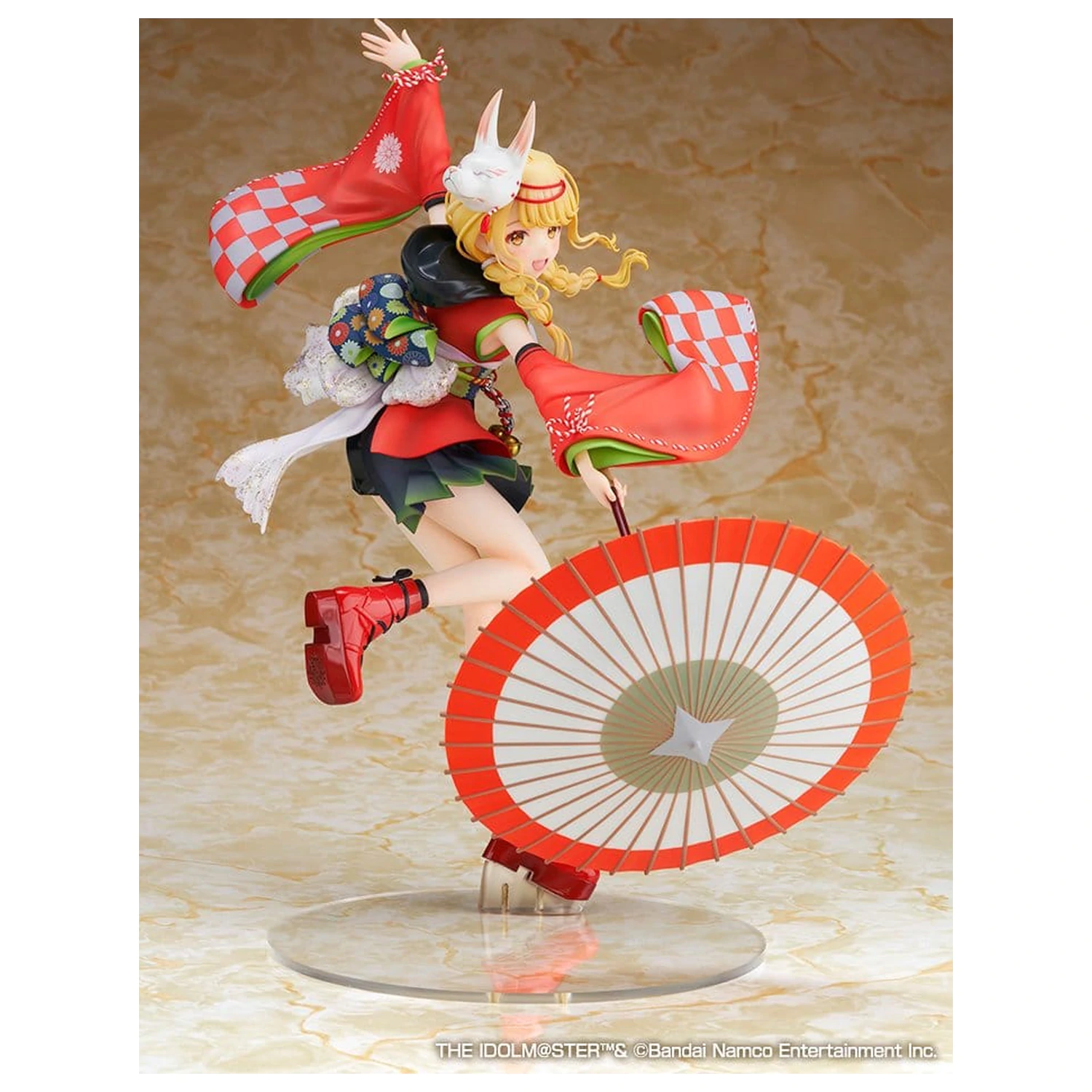 Gakuen The Idolmaster PVC figúrka 1/7 Kotone Fujita Kamurogiku Ver. 27 cm produktová fotografia