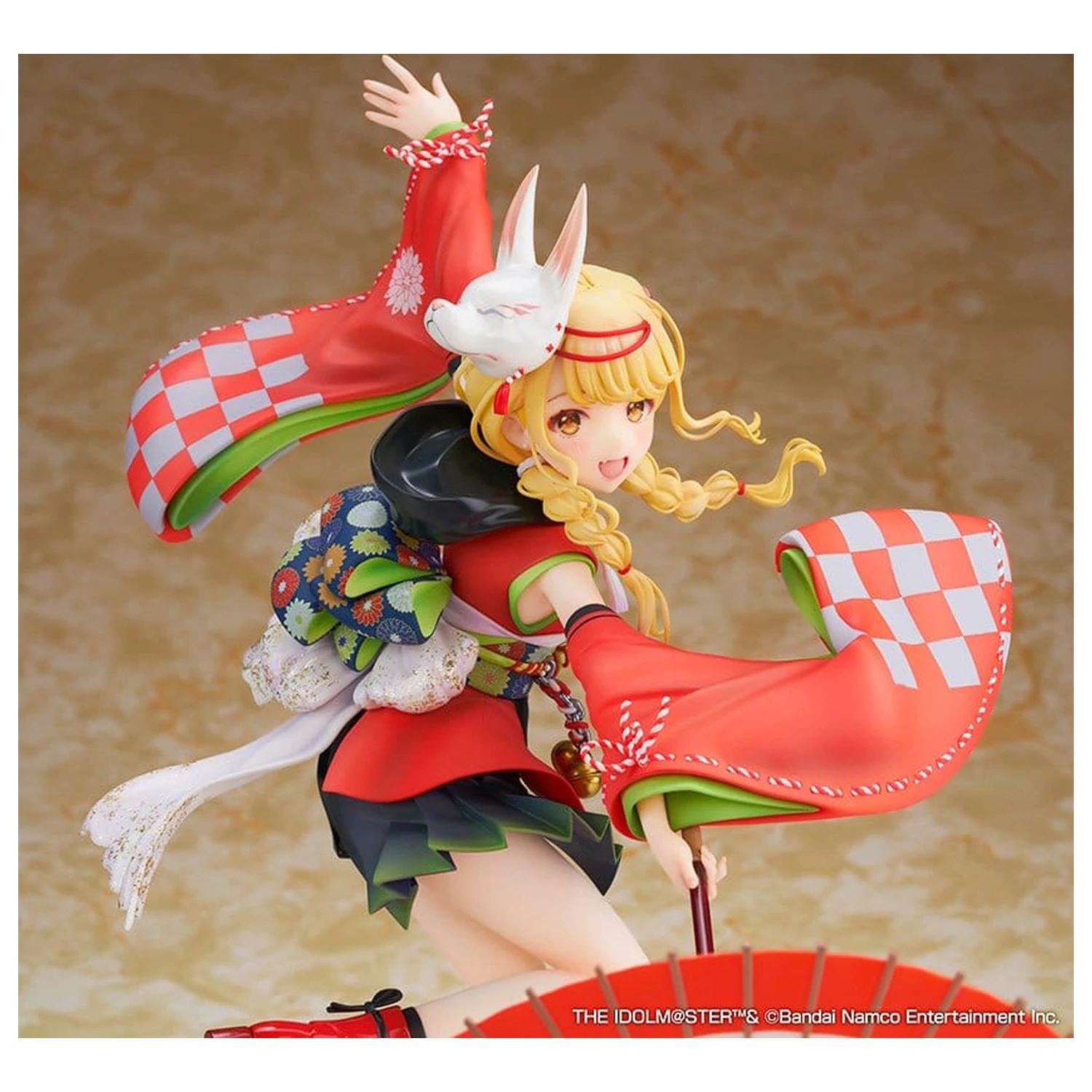 Gakuen The Idolmaster PVC figúrka 1/7 Kotone Fujita Kamurogiku Ver. 27 cm produktová fotografia