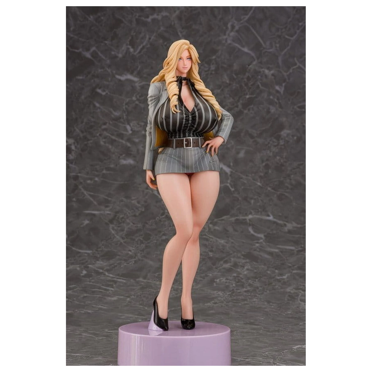 Gal Ane Shachou to Harem Office PVC figúrka 1/7 Nishigori Ai (Grey Suit Ver.) Wholesome Ver. 26 cm produktová fotografia
