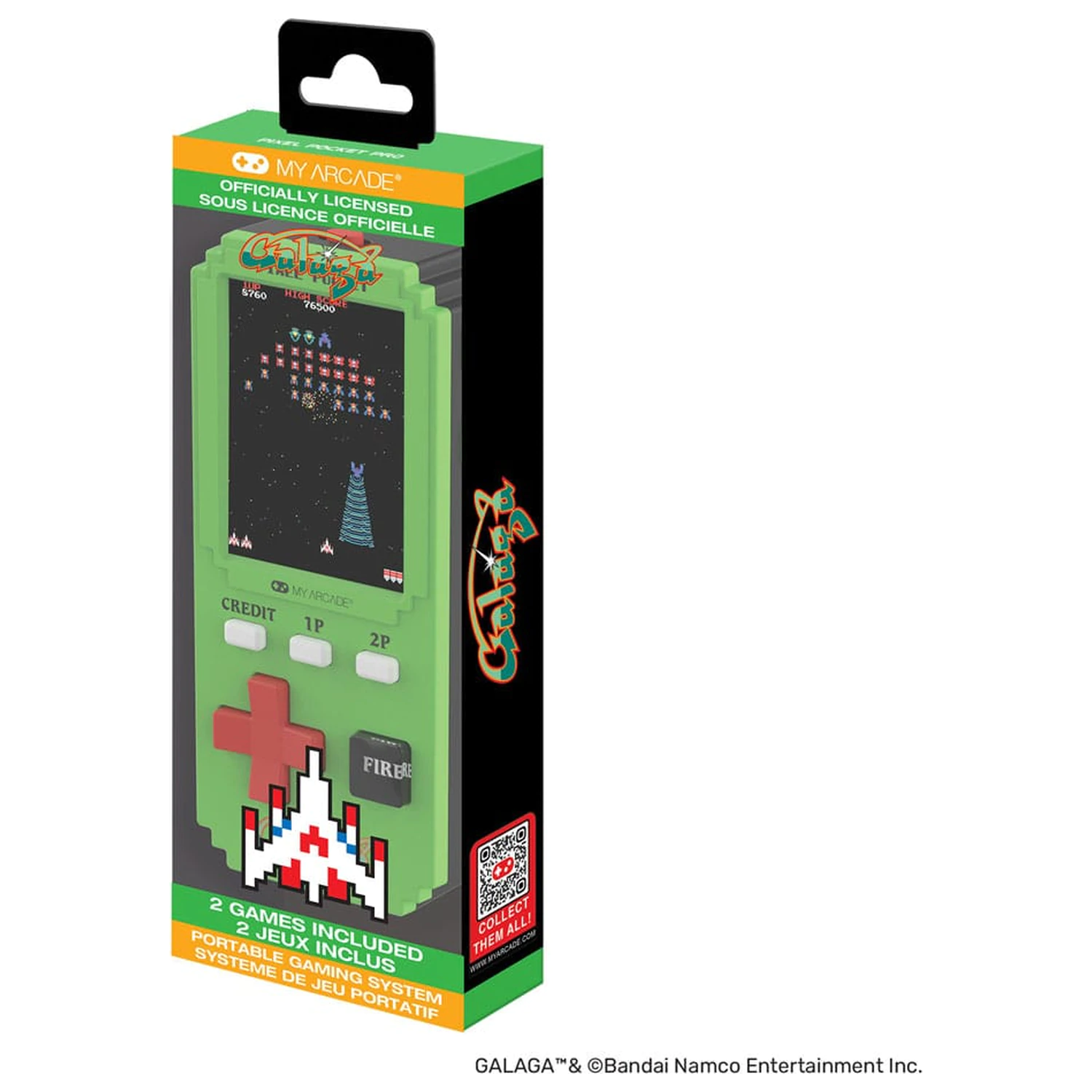 Galaga Prenosný herný systém Pixel Pocket Pro produktová fotografia