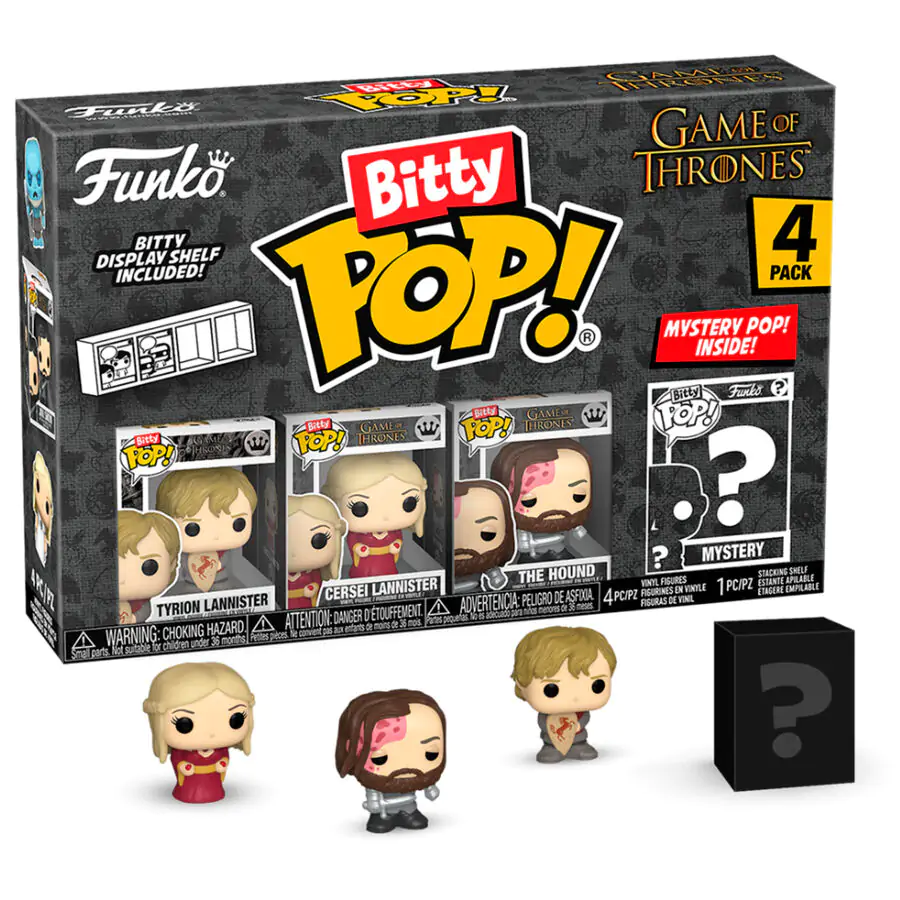 Game of Thrones Bitty Funko POP! Vinylová figúrka, csomag 4 db 2,5 cm-es Tyrion figúrkával termékfotó