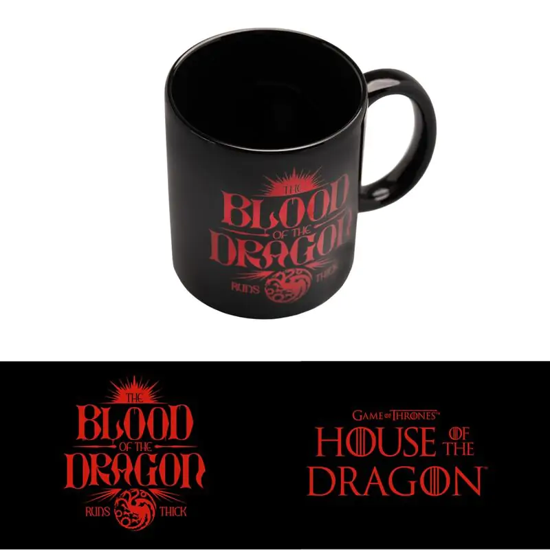 Game of Thrones House of the Dragon hrnček 350ml produktová fotografia