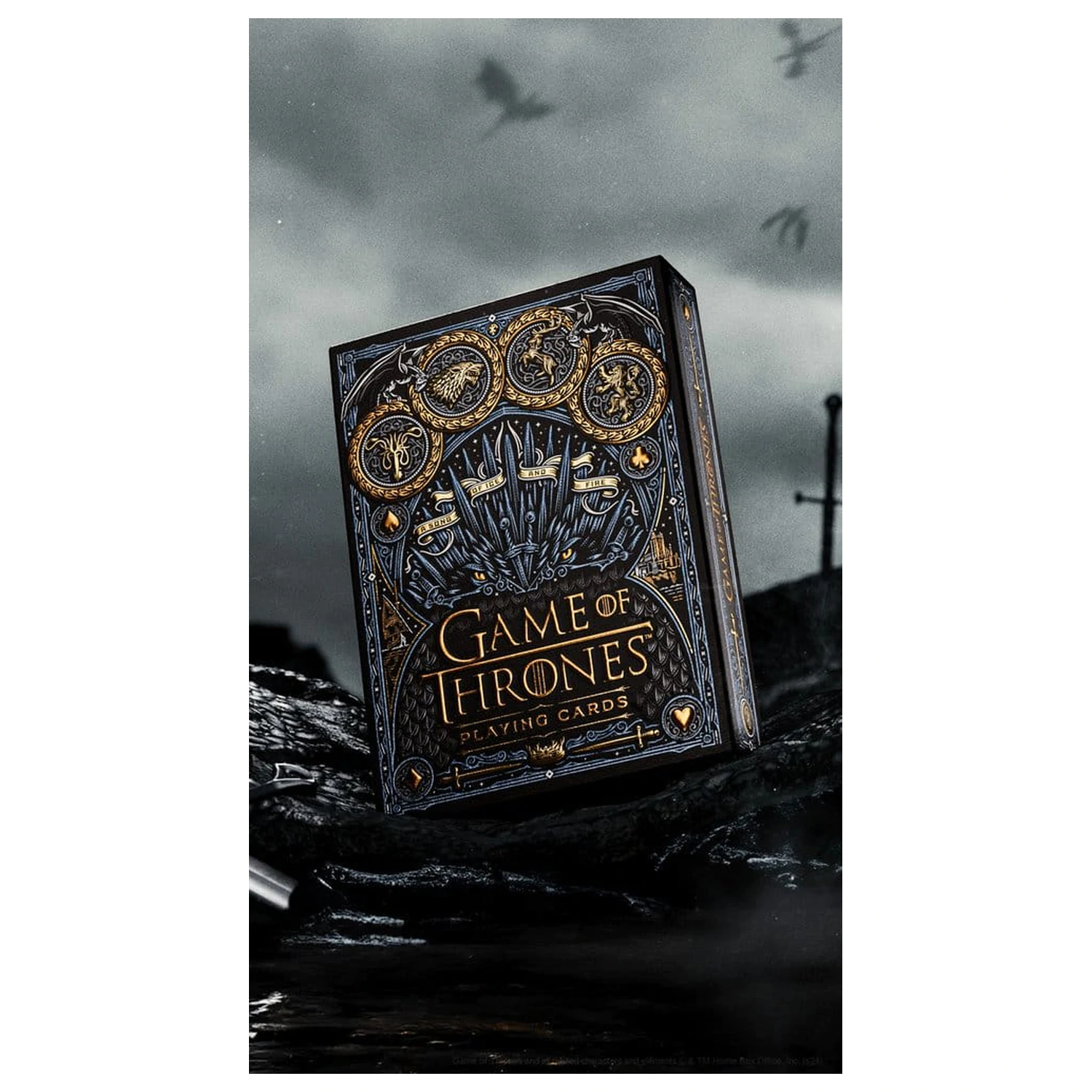 Game of Thrones hracie karty produktová fotografia