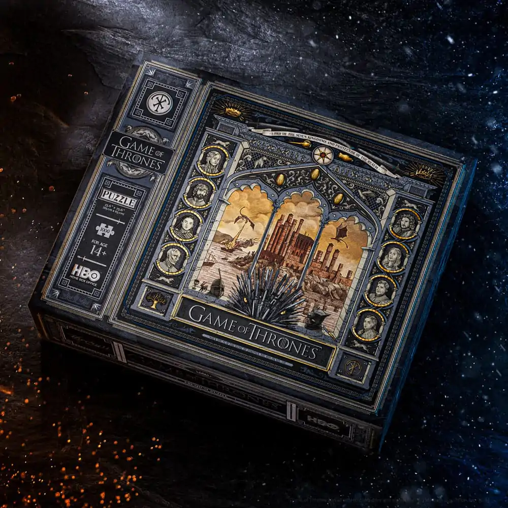 Game of Thrones viacrozmerné puzzle (1000 kusov) produktová fotografia