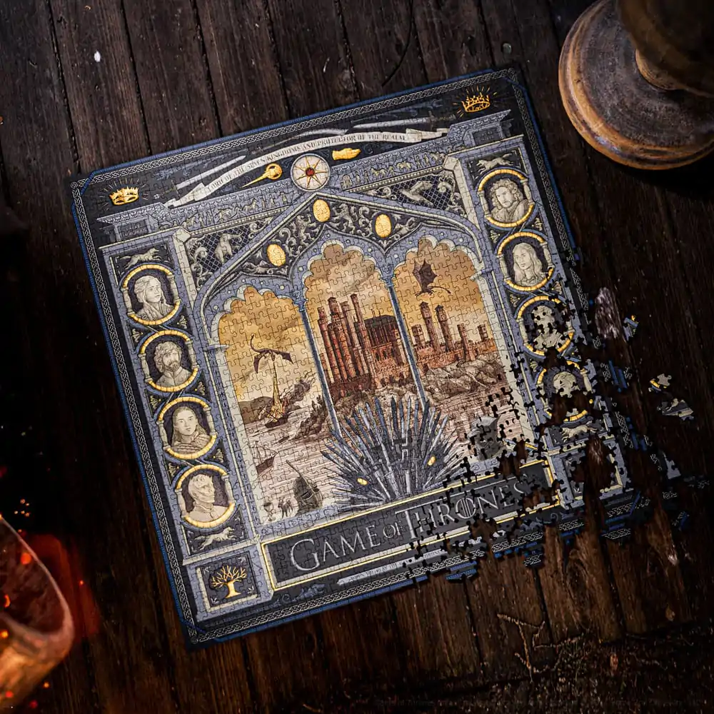 Game of Thrones viacrozmerné puzzle (1000 kusov) produktová fotografia