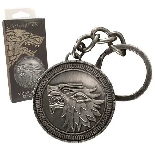 Game of Thrones Stark Shield kľúčenka produktová fotografia