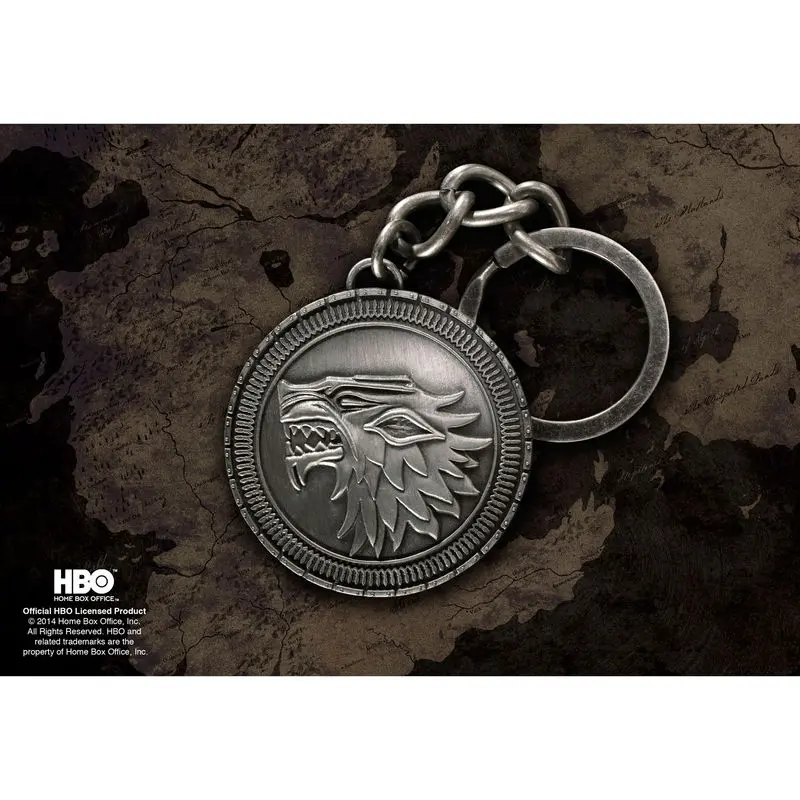 Game of Thrones Stark Shield kľúčenka produktová fotografia