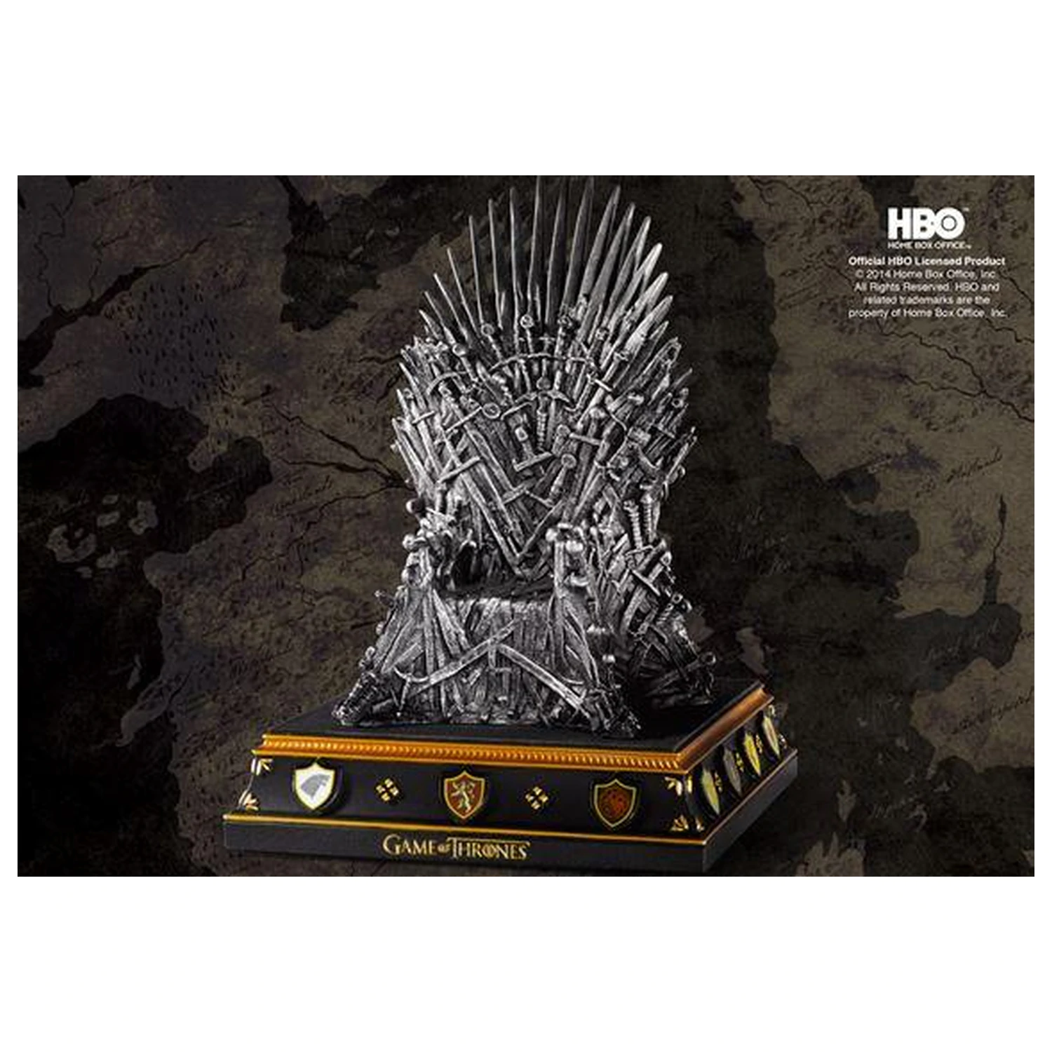 Game of Thrones The Iron Throne Zarážka na knihy produktová fotografia