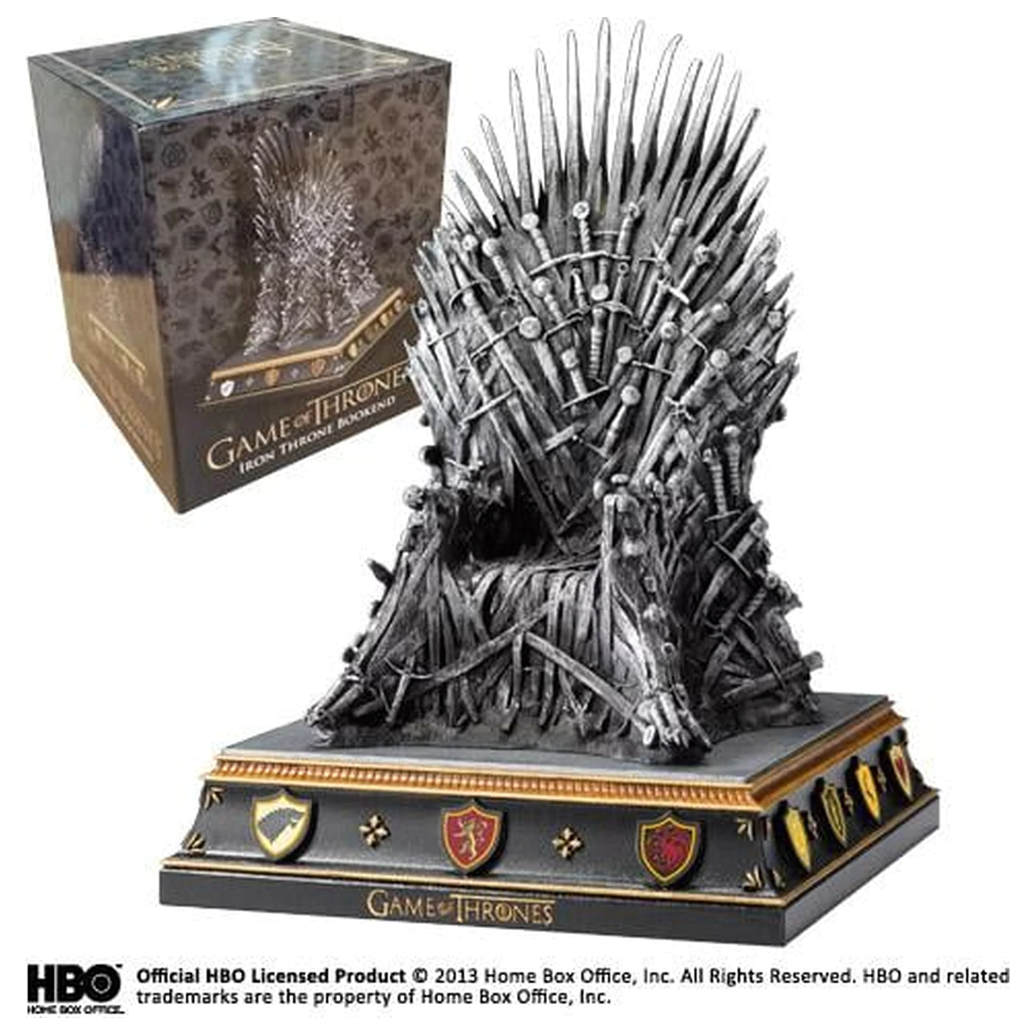 Game of Thrones The Iron Throne Zarážka na knihy produktová fotografia