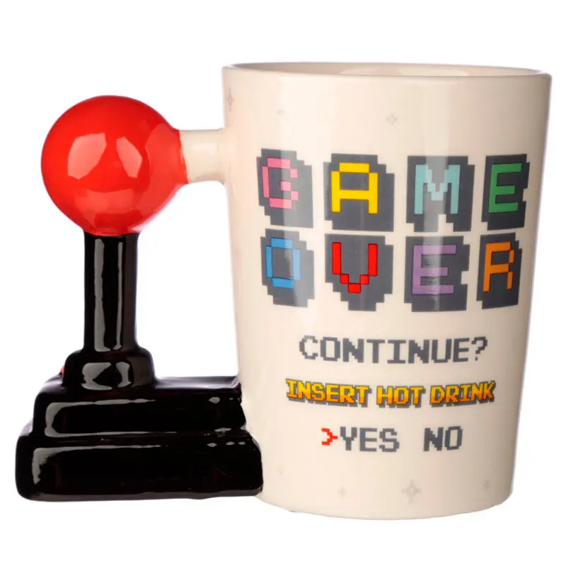 Game Over Joystick Arcade shaped handle mug 350 ml termékfotó