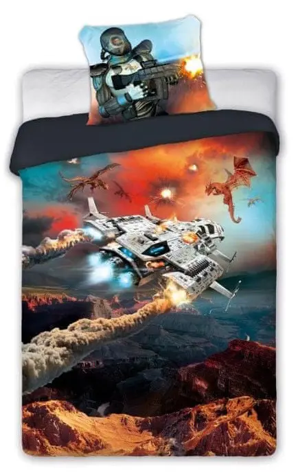 Gamer obliečka na paplón 140x200cm, 70x90cm produktová fotografia