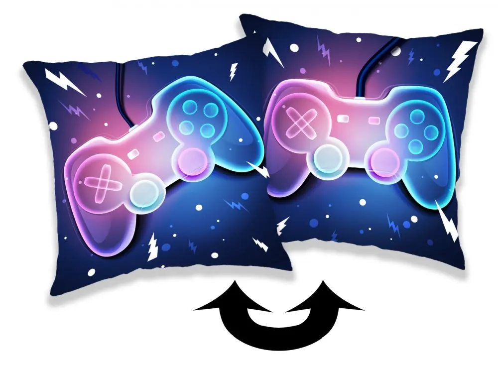 Gamer Vankúš, Dekoratívny Vankúš 40*40 cm produktová fotografia