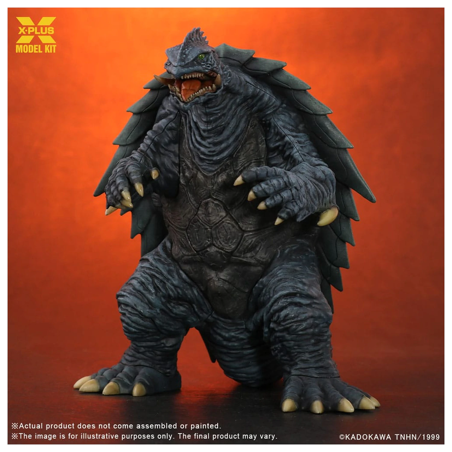 Gamera 3: Revenge of Iris Plastikový model Kit 1/700 Gamera (1999) 12 cm produktová fotografia
