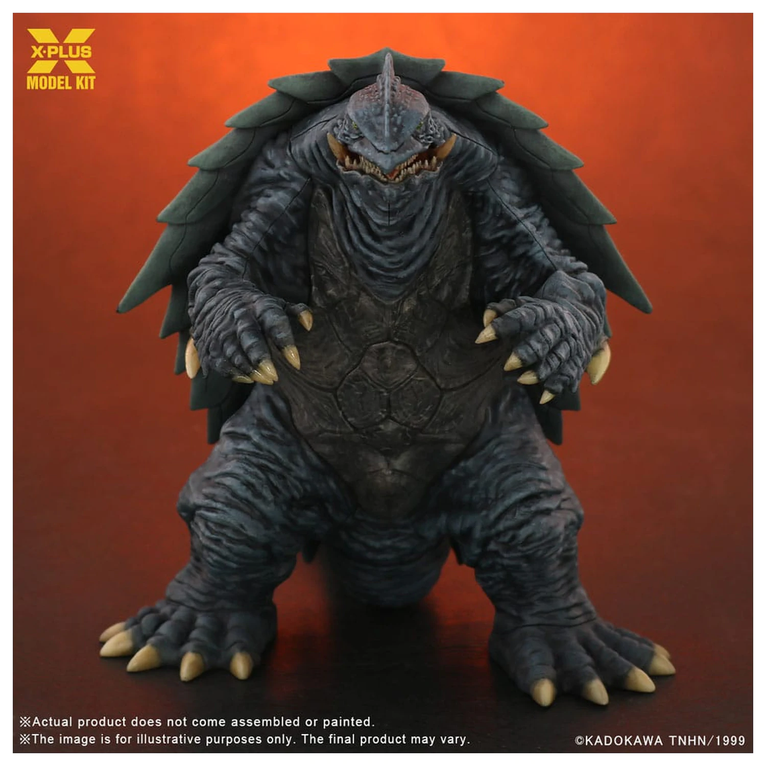 Gamera 3: Revenge of Iris Plastikový model Kit 1/700 Gamera (1999) 12 cm produktová fotografia