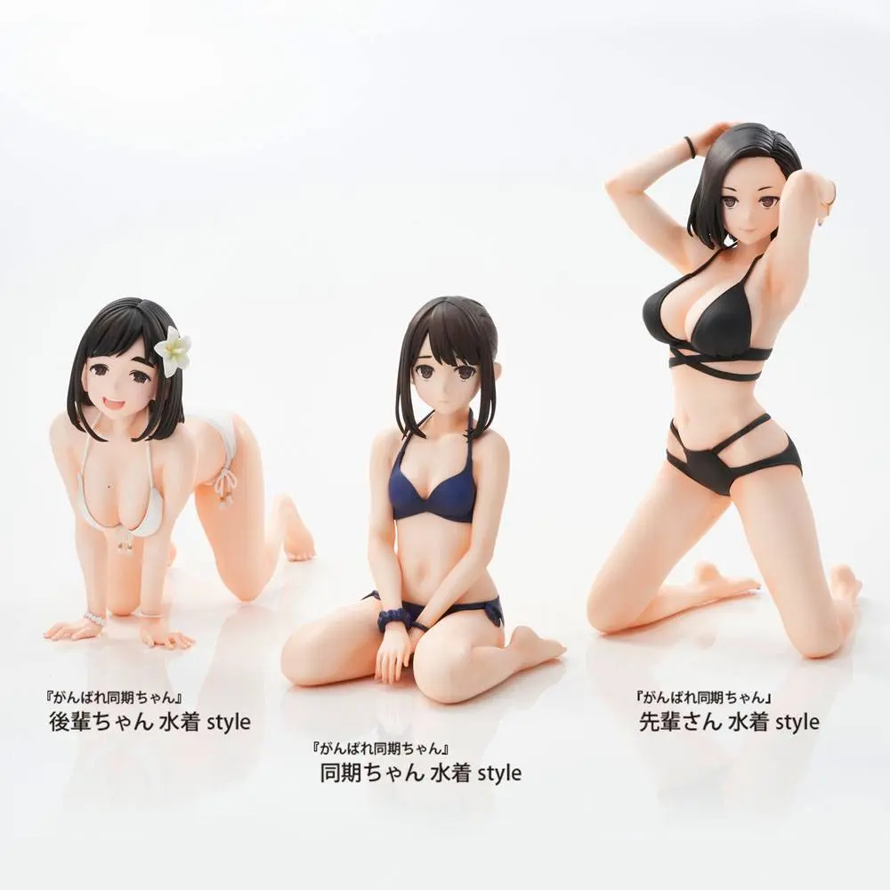 Ganbare Douki-chan PVC figúrka Douki-chan Swimsuit Style 15 cm termékfotó