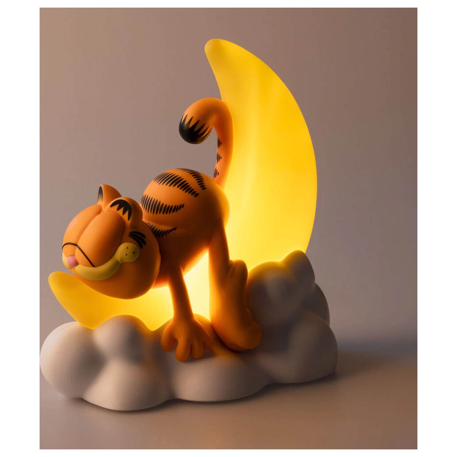 Garfiel lampa produktová fotografia