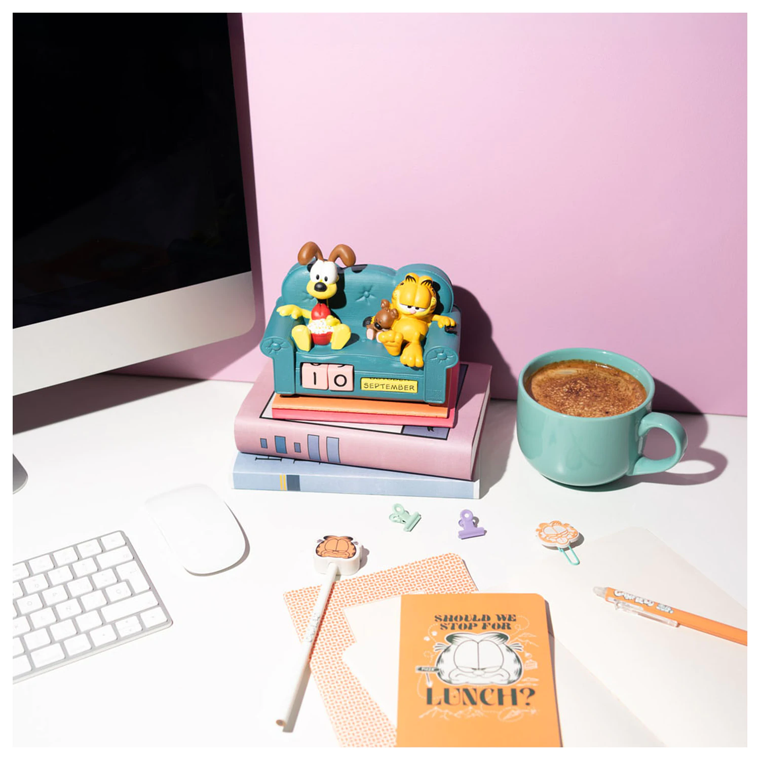 Garfield 3D večný kalendár produktová fotografia