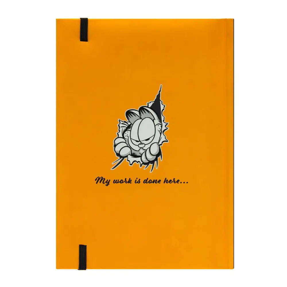 Garfield A5 prémiový zápisník produktová fotografia