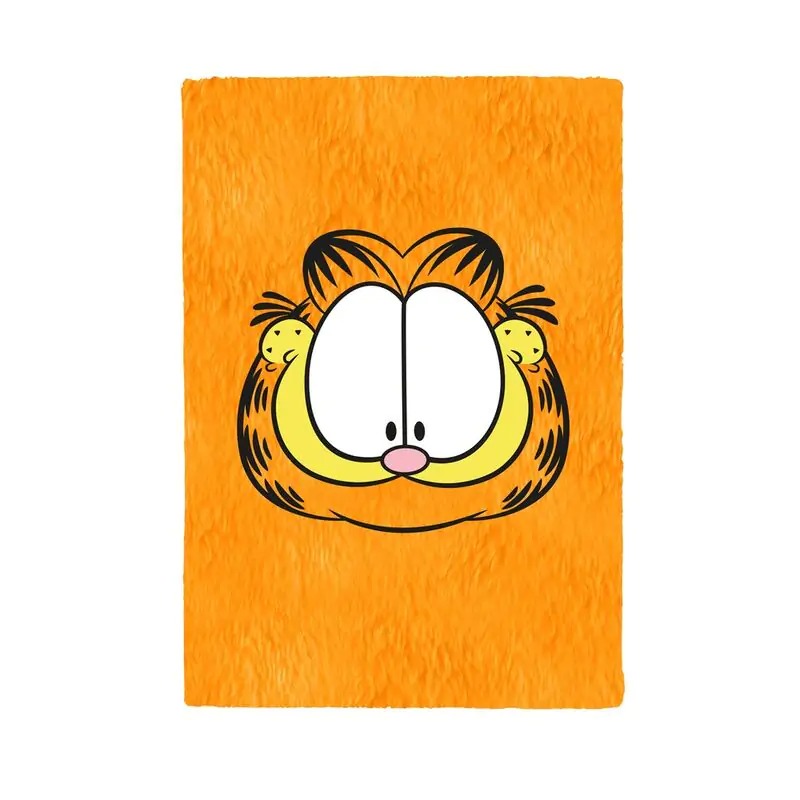 Garfield A5 prémiový plyšový zápisník produktová fotografia