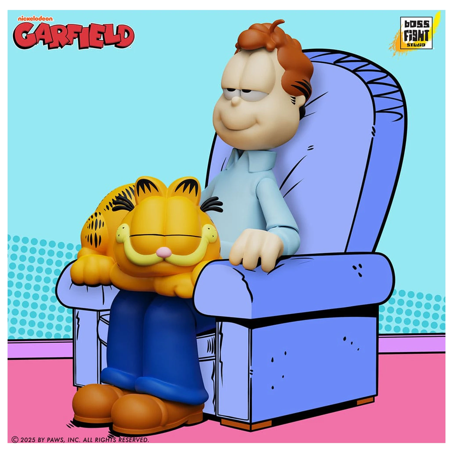 Garfield akčná figúrka Jon Arbuckle Deluxe Edition 19 cm produktová fotografia