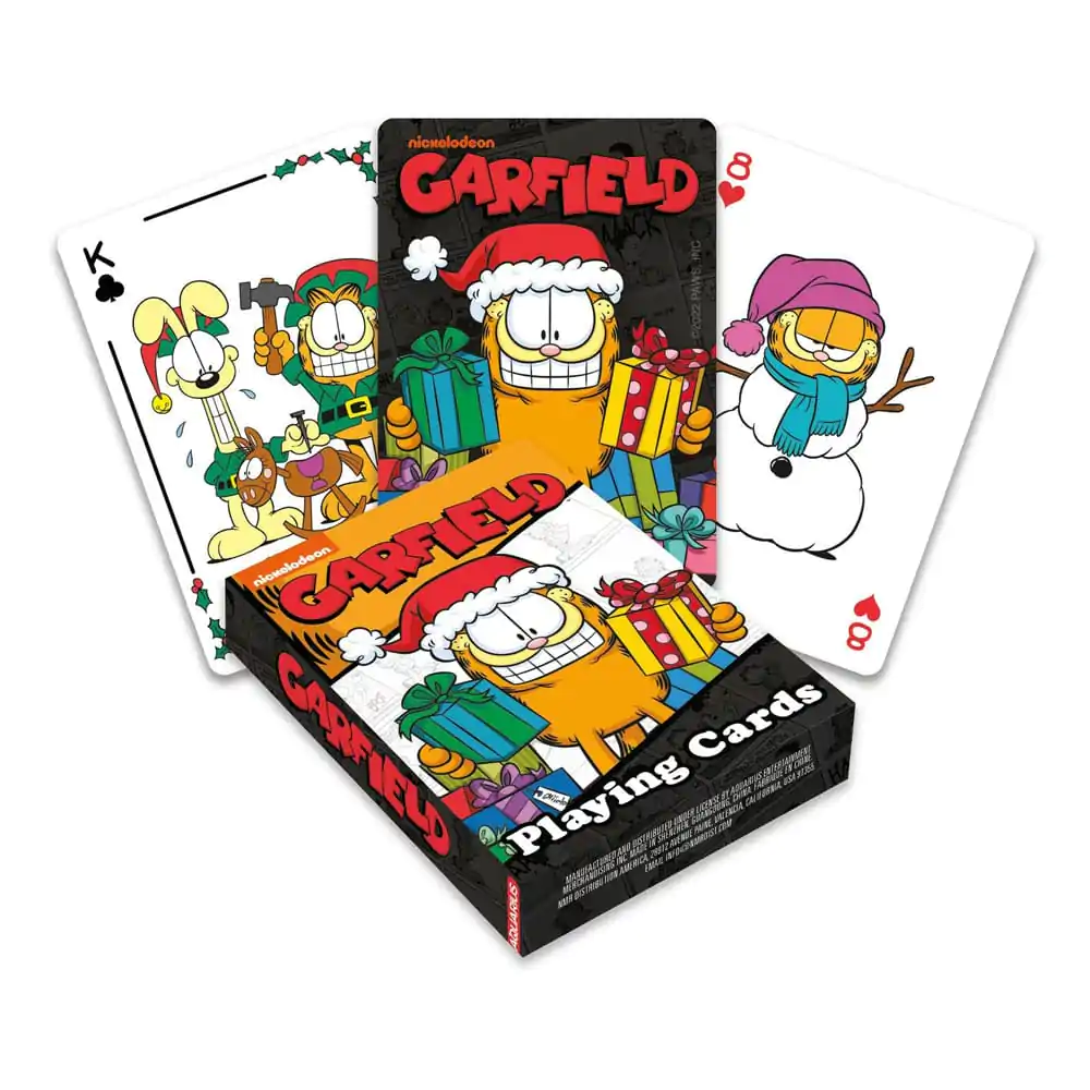 Garfield: Vianočné hracie karty produktová fotografia