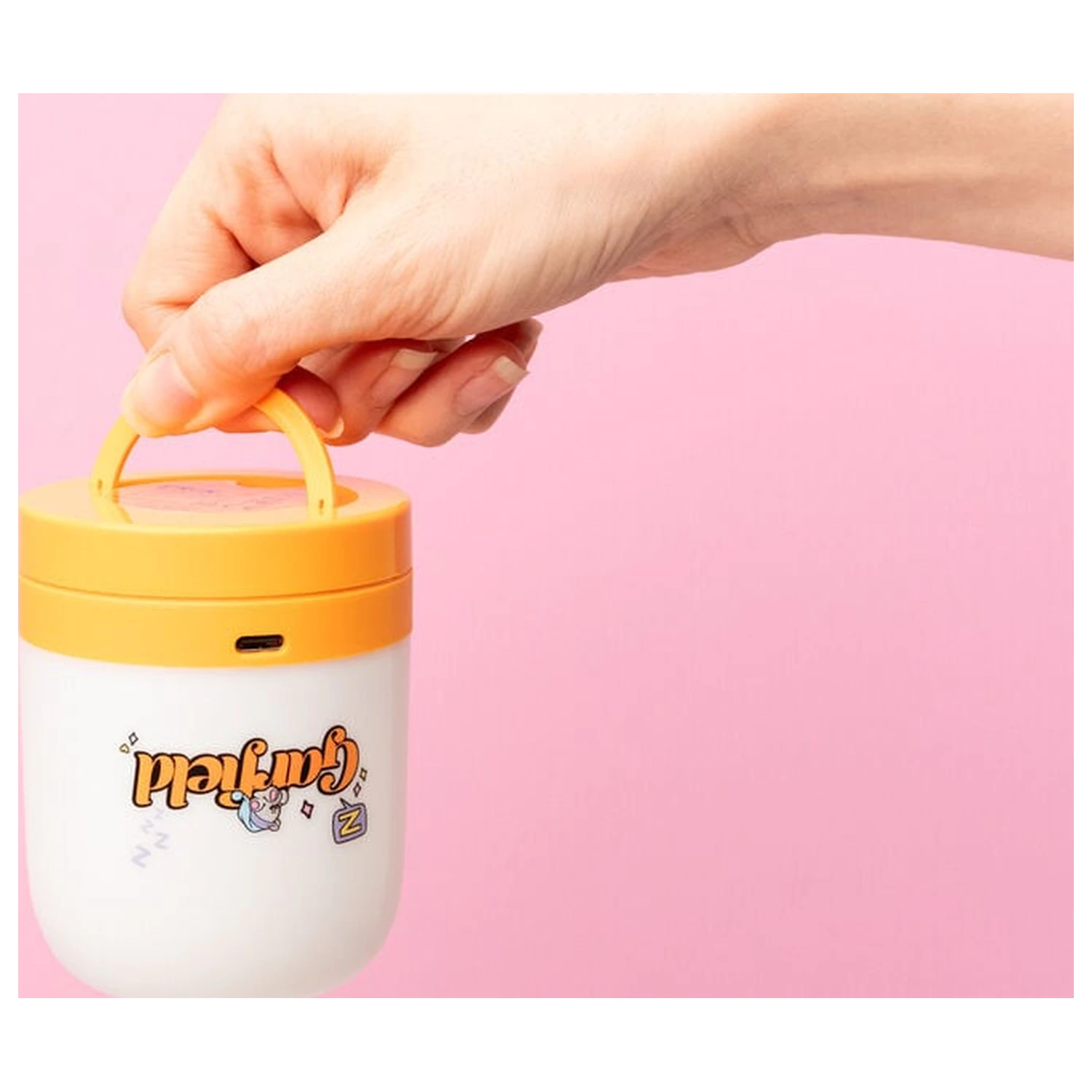 Garfield ambientná lampa produktová fotografia