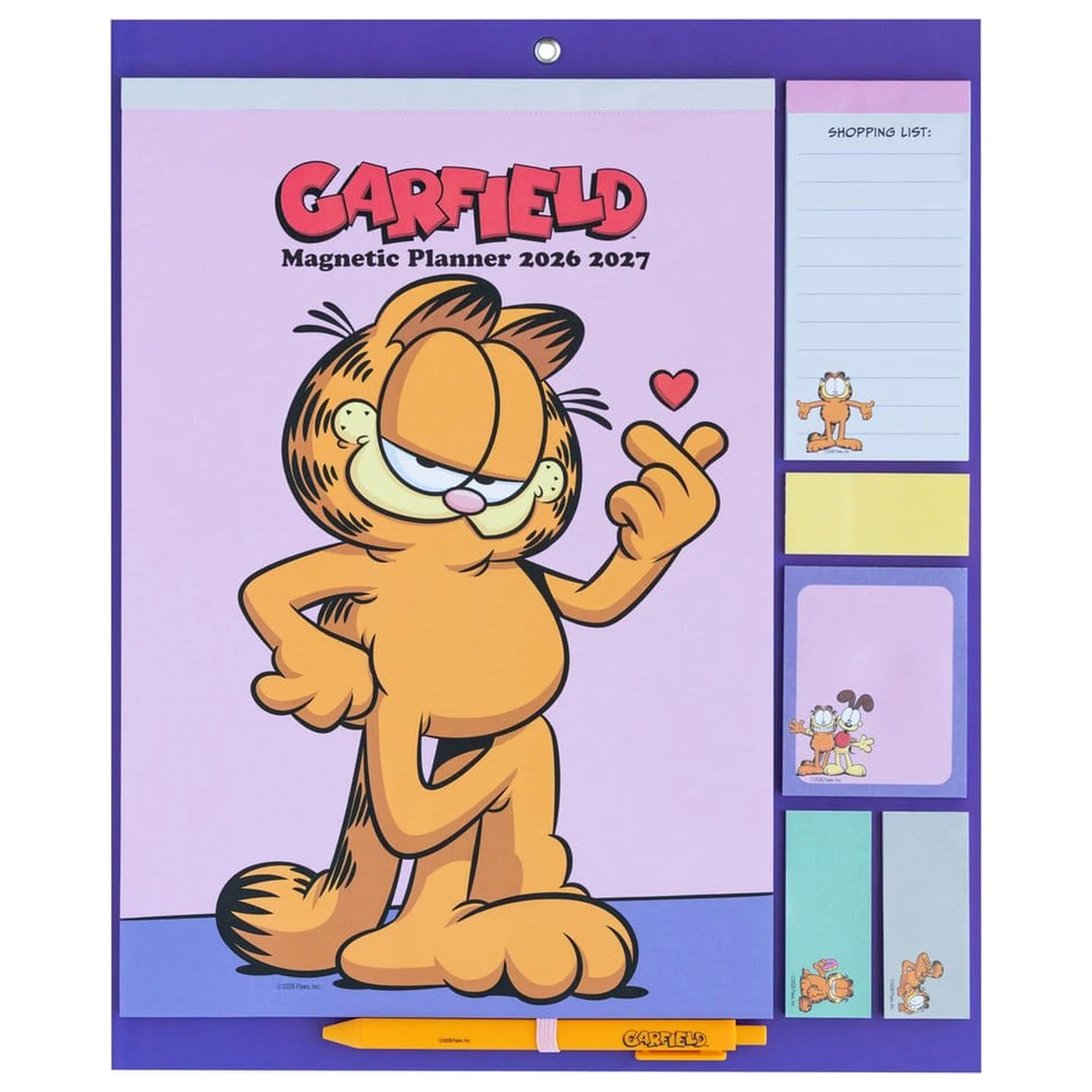 Garfield Magnetický plánovač 2026/27 30 x 35 cm produktová fotografia