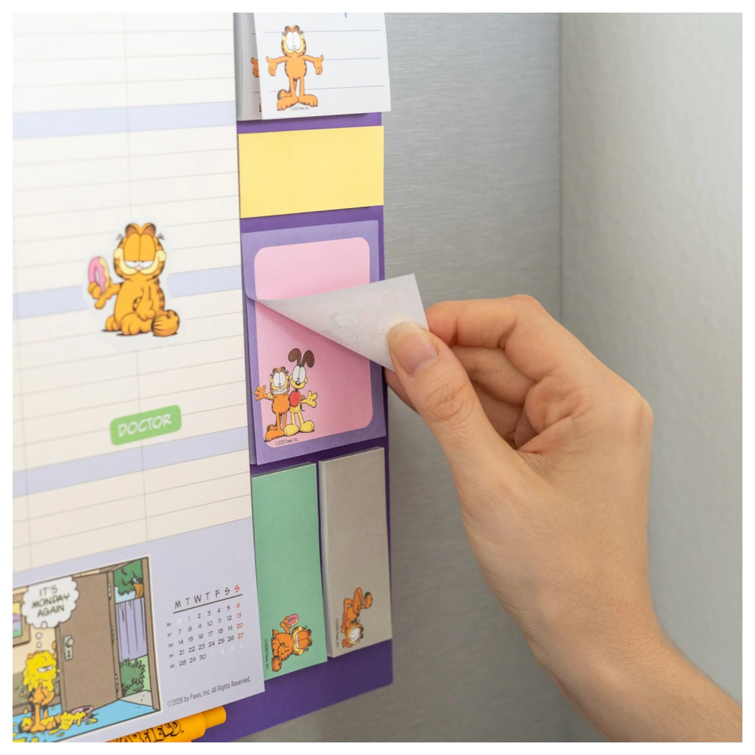 Garfield Magnetický plánovač 2026/27 30 x 35 cm produktová fotografia