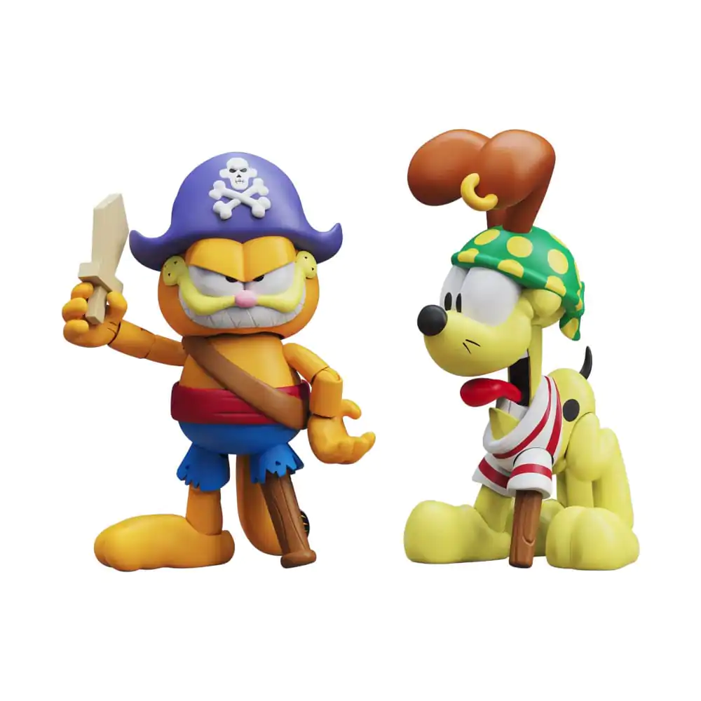 Garfield akčné figúrky 2 balenie Pirate Garfield a Pirate Odie produktová fotografia