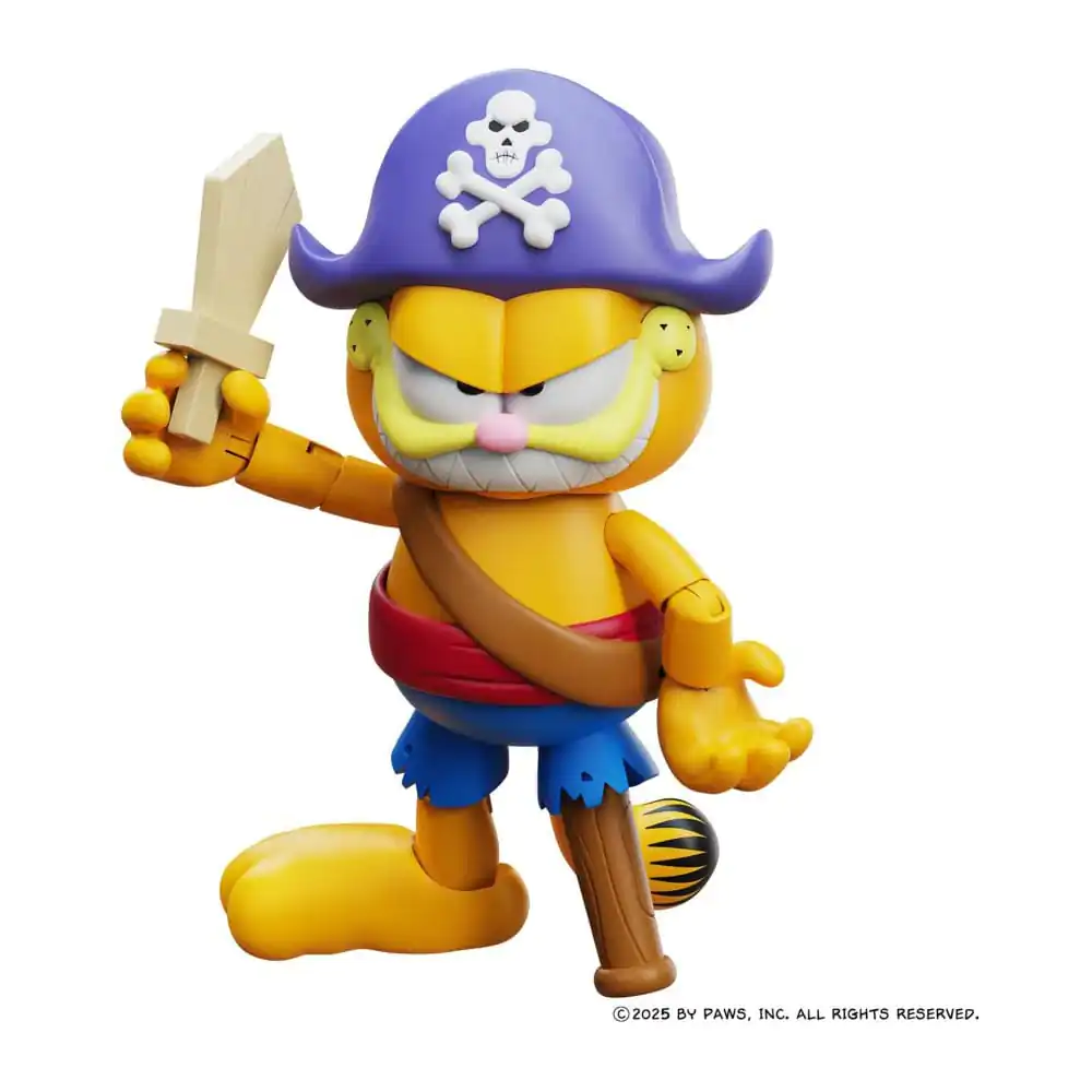Garfield akčné figúrky 2 balenie Pirate Garfield a Pirate Odie produktová fotografia