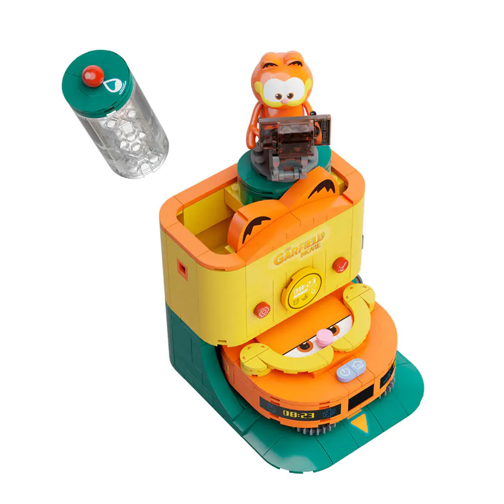 Garfield the Movie Fantastic Machines Robotický vysávač Stavebnica 304ks produktová fotografia