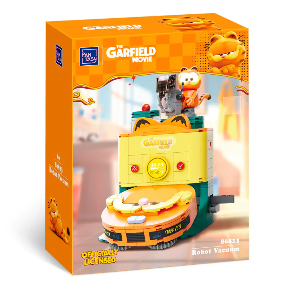 Garfield the Movie Fantastic Machines Robotický vysávač Stavebnica 304ks produktová fotografia