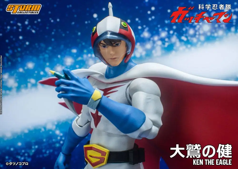 Akčná figúrka Gatchaman 1/12 Ken the Eagle 18 cm produktová fotografia