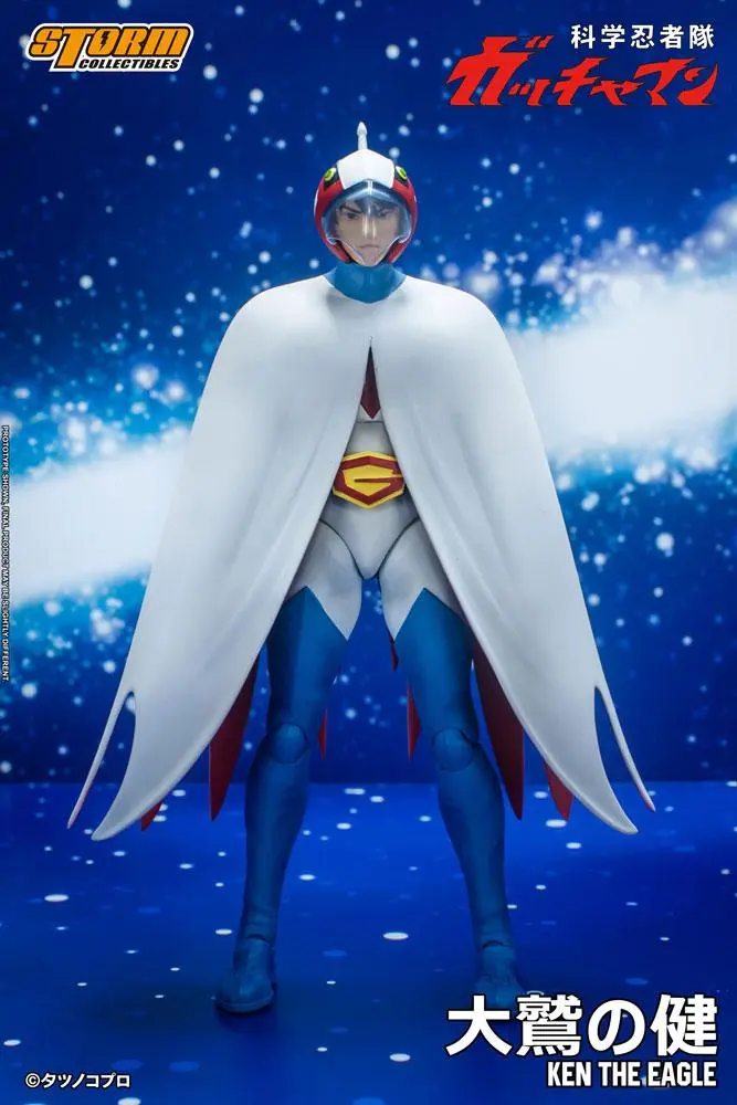 Akčná figúrka Gatchaman 1/12 Ken the Eagle 18 cm produktová fotografia
