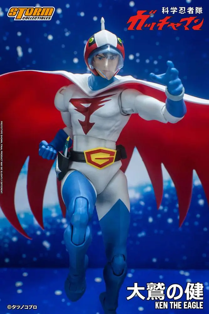 Akčná figúrka Gatchaman 1/12 Ken the Eagle 18 cm produktová fotografia