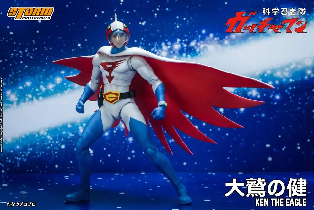Akčná figúrka Gatchaman 1/12 Ken the Eagle 18 cm produktová fotografia