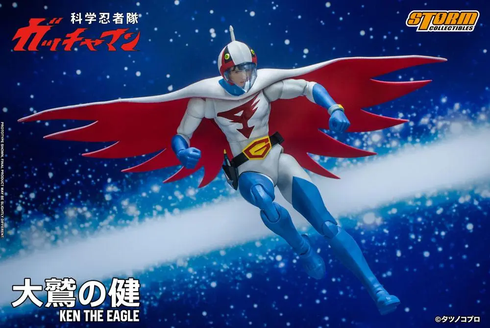 Akčná figúrka Gatchaman 1/12 Ken the Eagle 18 cm produktová fotografia